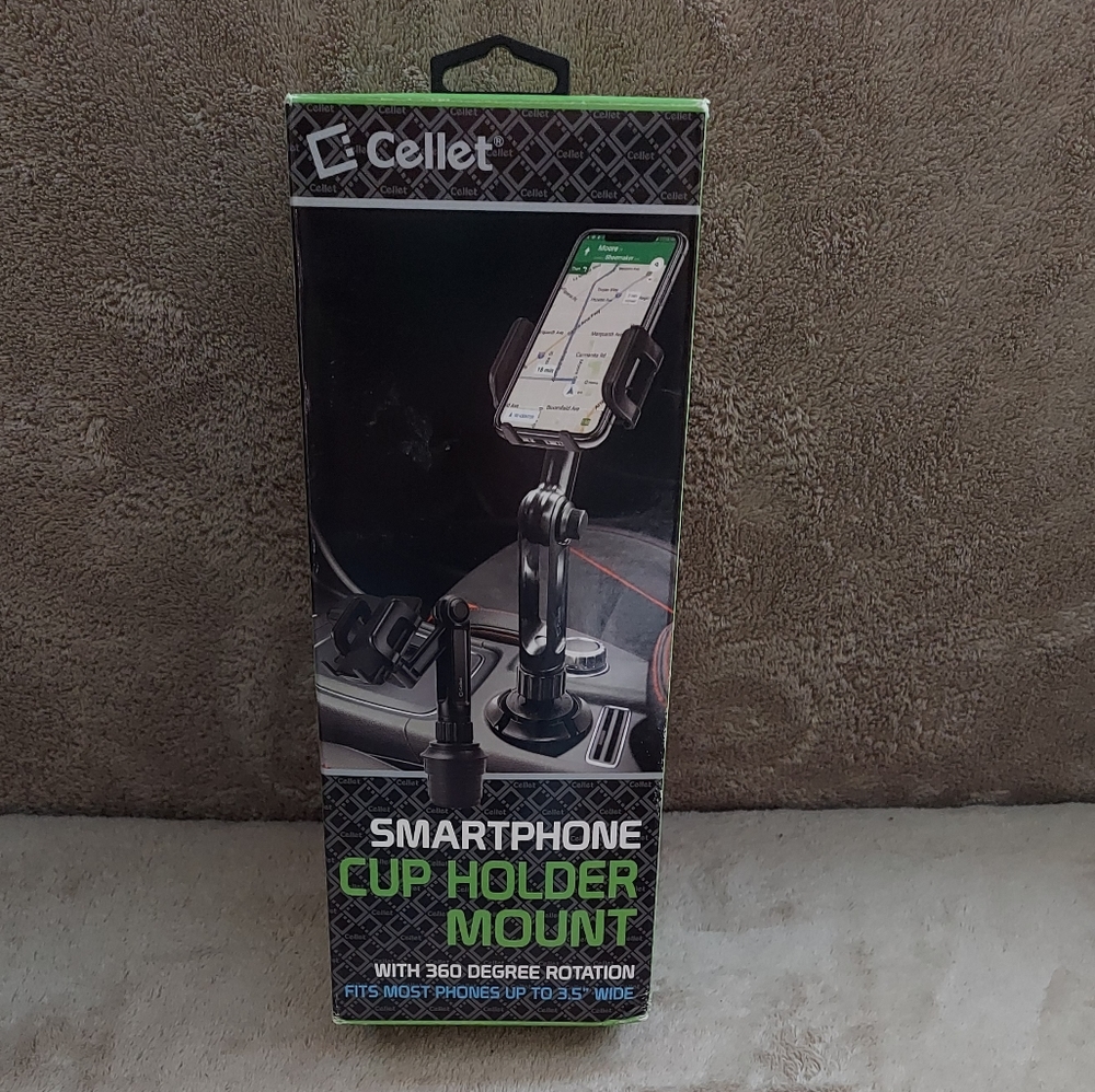 NEW Cellet Smartphone Cupholder Mount